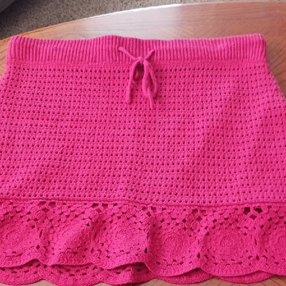 Universal Thread Crocheted Skirt